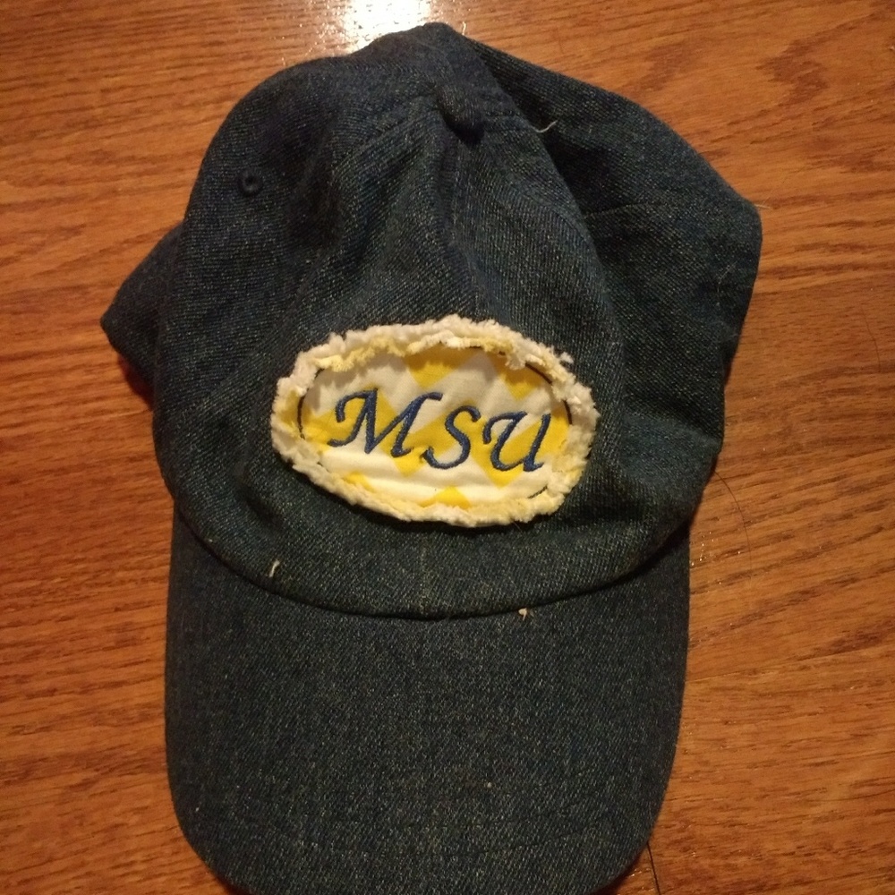 MSU embroidered hat